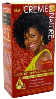 Creme of Nature Exotic Shine Color Intense Black1.0