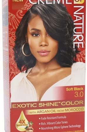 Creme of Nature Exotic Shine Color Soft Black 3.0