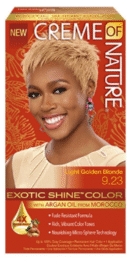 Creme of Nature Exotic Shine Color Light Golden Blonde 9.23