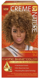 Creme of Nature Exotic Shine Color Light Caramel Brown 9.2