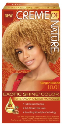 Creme of Nature Exotic Shine Color Ginger Blonde 10.01