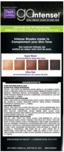 Dark & Lovely Go Intense! Super Black 1