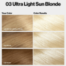 Revlon ColorSilk with Bond Repair Complex Permanent Hair Dye, Ultra Light Natural Blonde 04