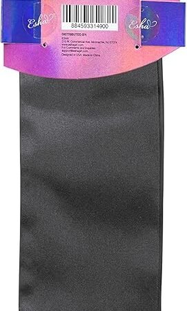 ESHA MELT N SLAY SILKY SATIN ED SCARF BLACK