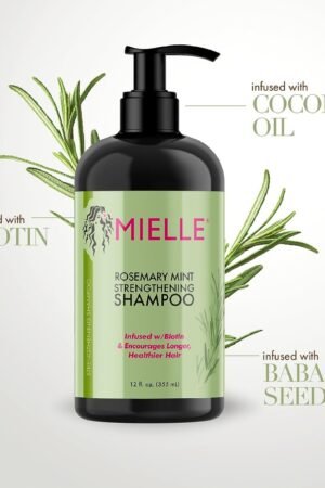 MIELLE ROSEMARY MINT SHAMPOO 12OZ
