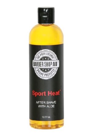 BARBER SHOP AID AFTER SHAVE SPORT HEAT